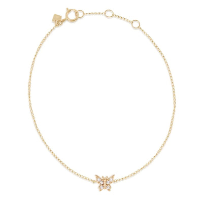 By Charlotte 14k Gold Fly With Me Bracelet