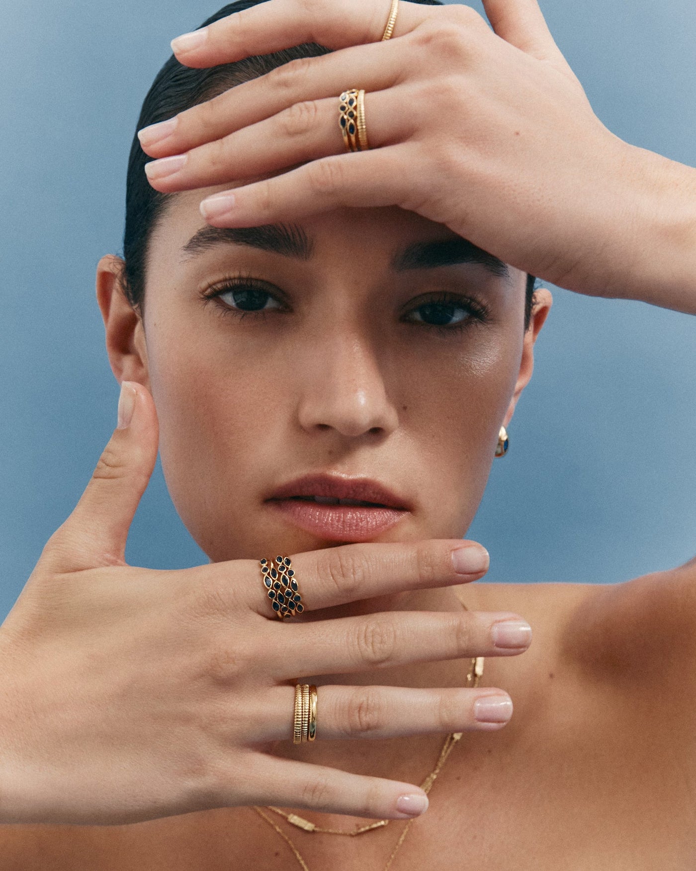 Kirstin Ash Synergy Ring, Gold