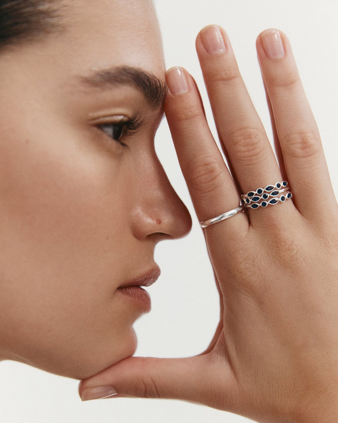 Kirstin Ash Synergy Ring, Silver