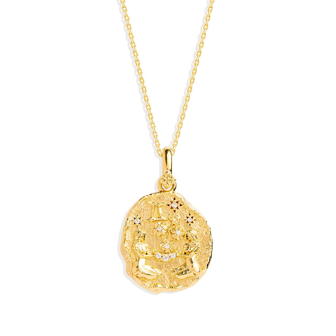 By Charlotte She Is Zodiac Necklace, Gold