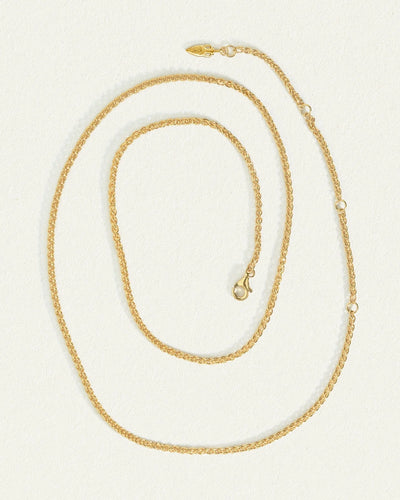 Temple of the Sun Constantine Chain Necklace, Gold
