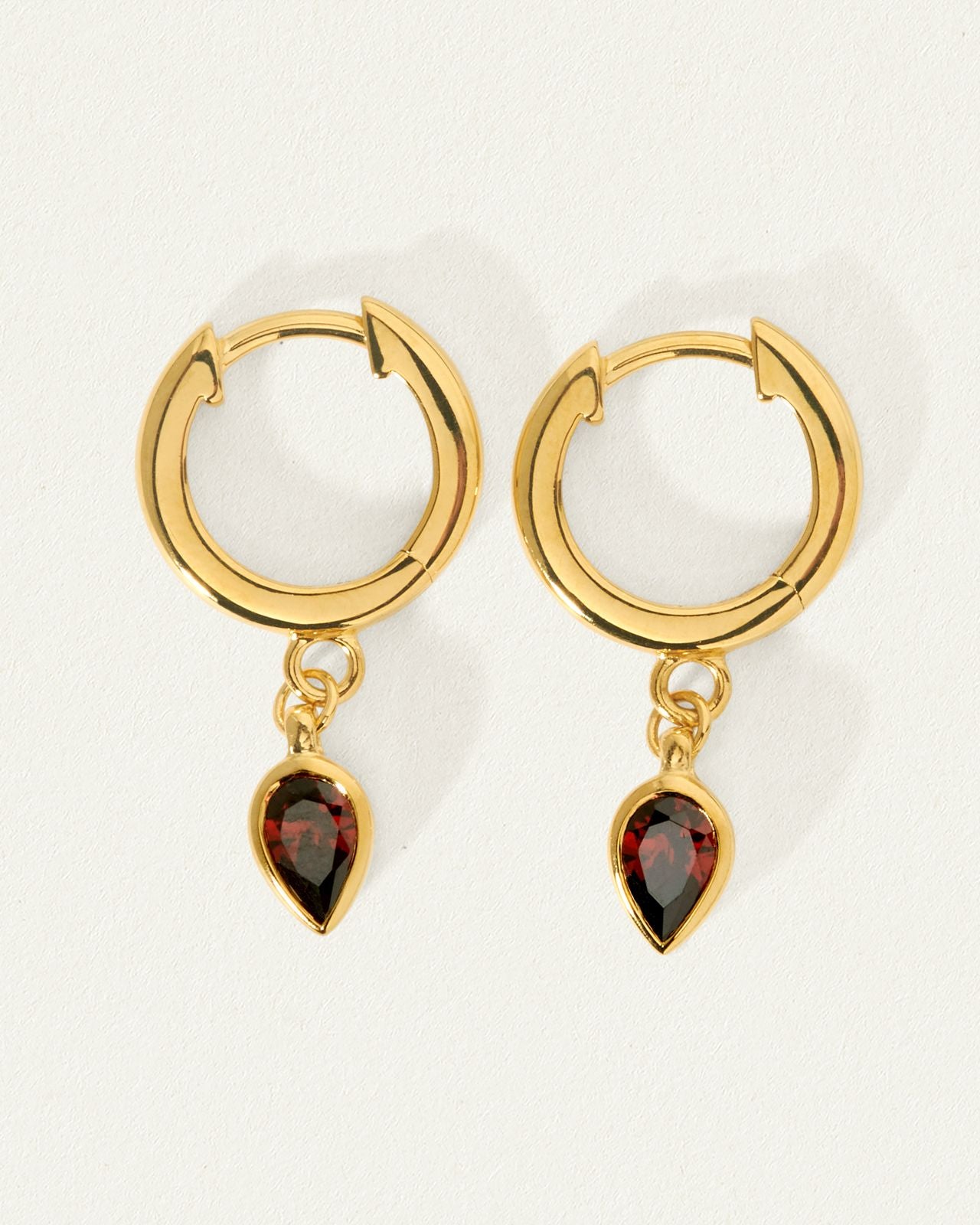 Temple of the Sun Flame Earrings, Gold