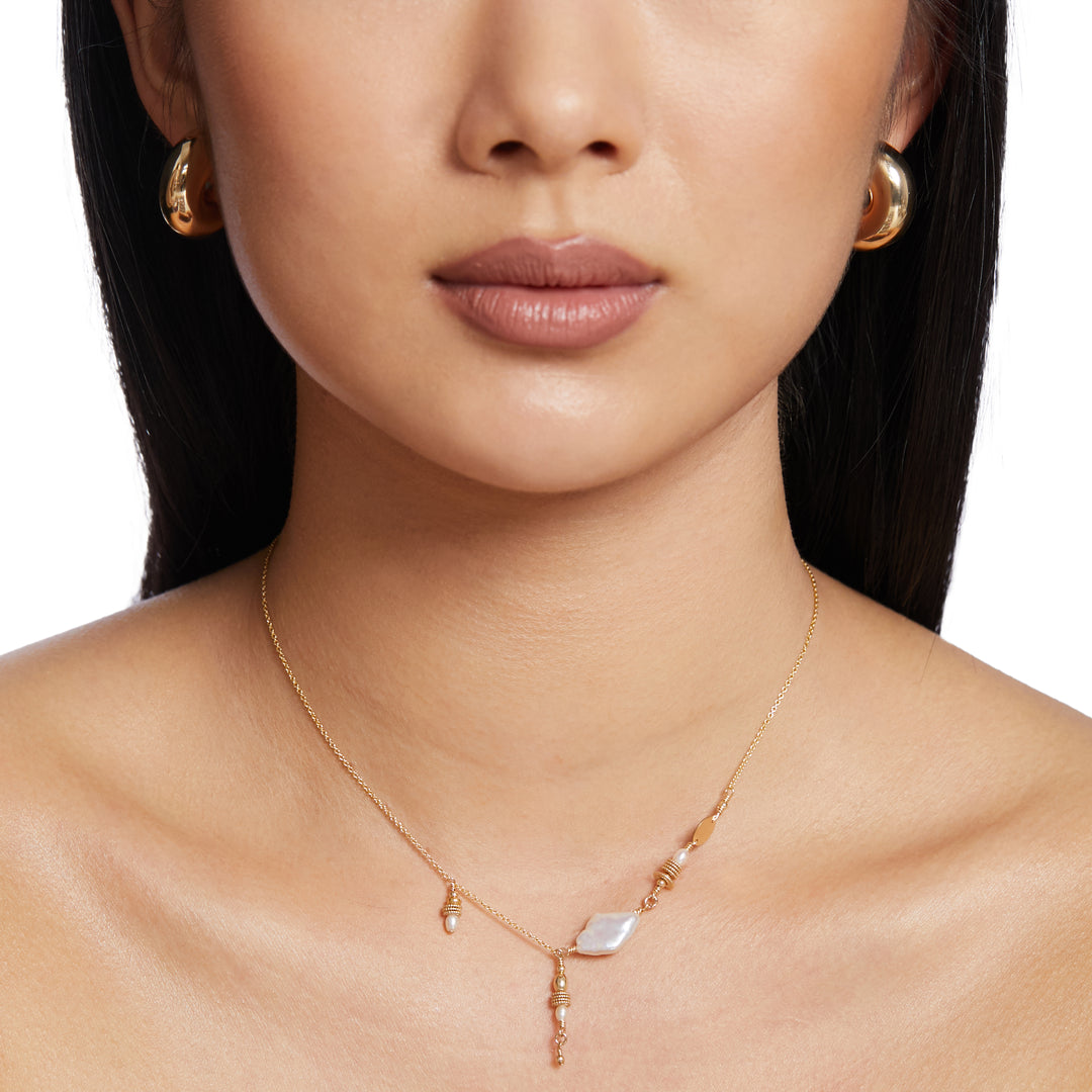 Alana Maria Clementine Necklace, Gold