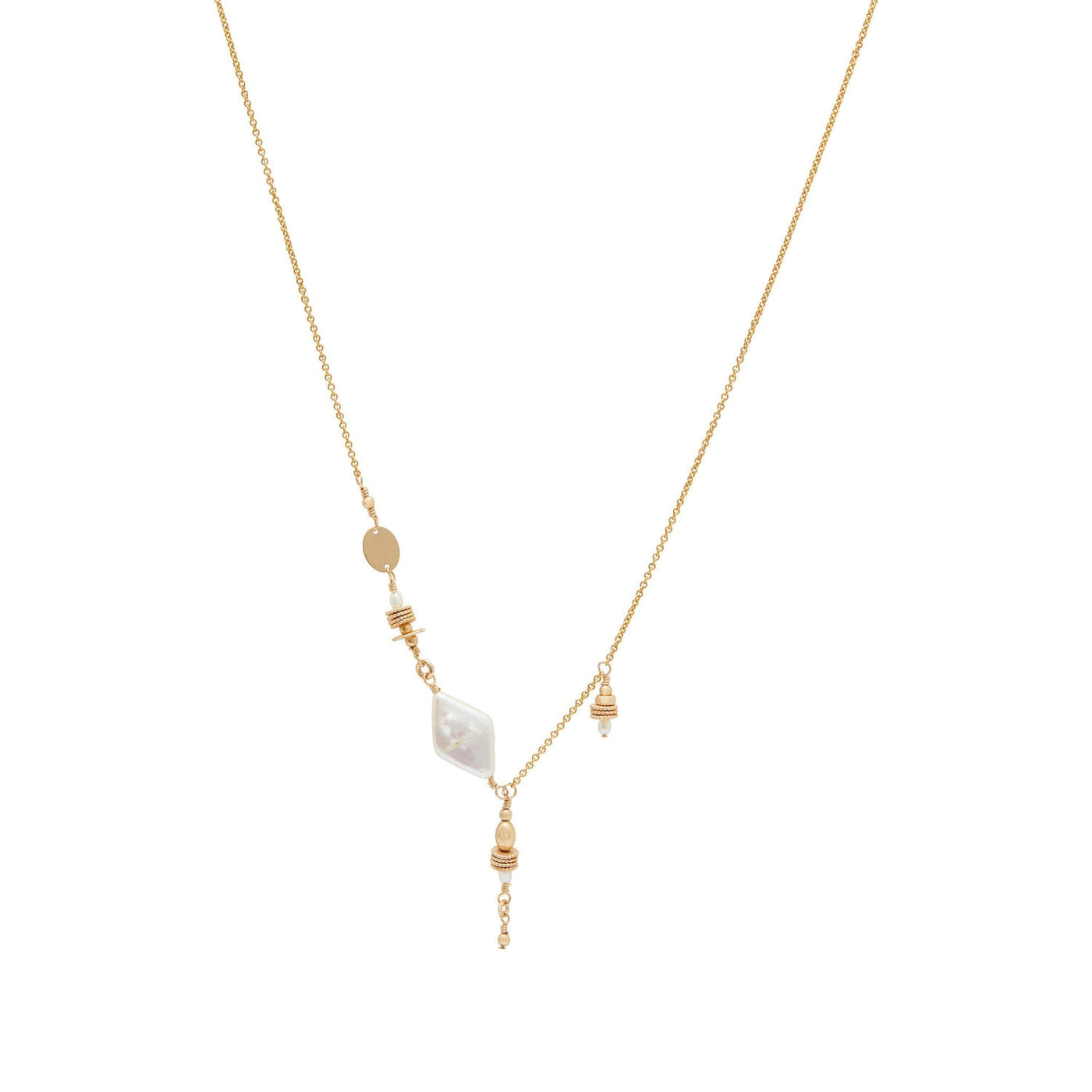 Alana Maria Clementine Necklace, Gold