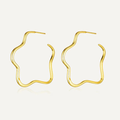 Avant Studio Darcy Petite Hoops, Gold