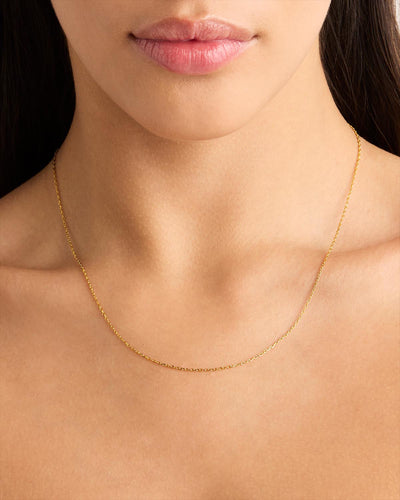 By Charlotte 14k Gold 18" Signature Chain Necklace