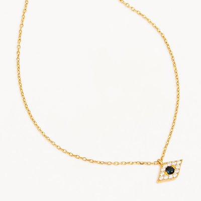 By Charlotte 14k Gold Evil Eye Necklace