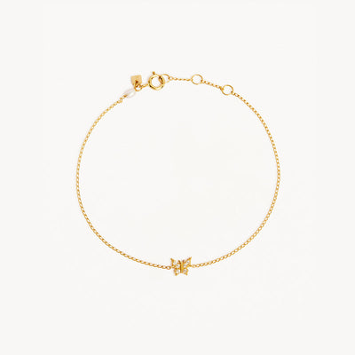 By Charlotte 14k Gold Fly With Me Bracelet