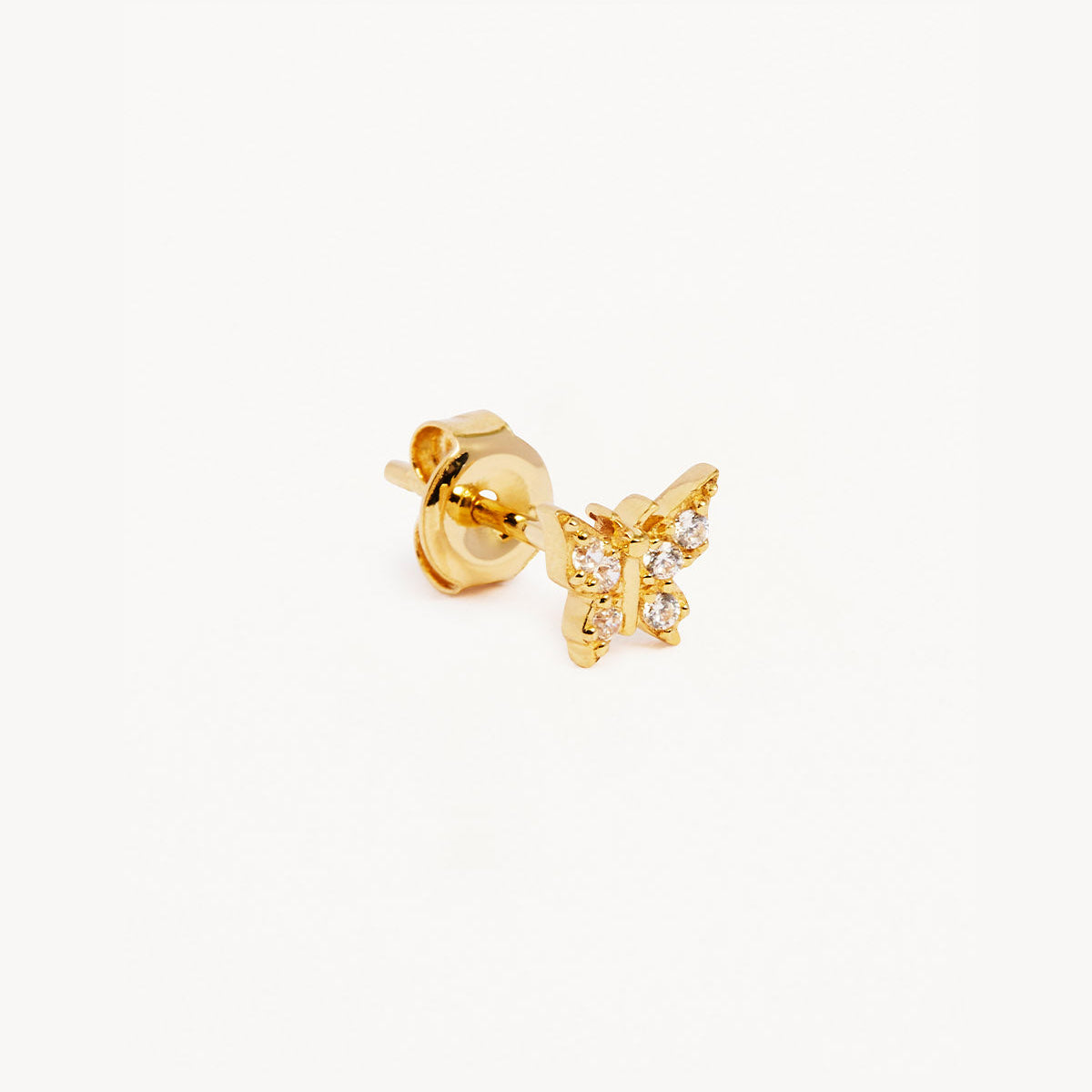 By Charlotte 14k Gold Fly With Me Single Stud Earring