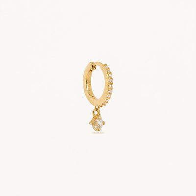 By Charlotte 14k Magical Dreams Sleeper Single Hoop Earring