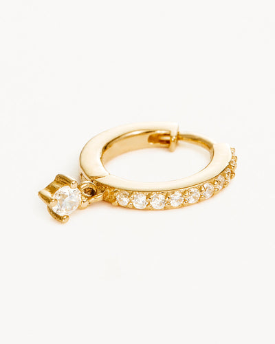 By Charlotte 14k Magical Dreams Sleeper Single Hoop Earring