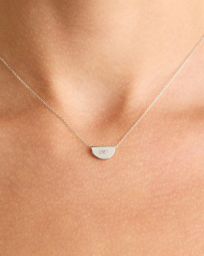 By Charlotte 14k Gold Mini Lotus Necklace