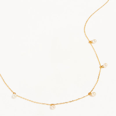 By Charlotte 14k Gold Peace Lover Choker