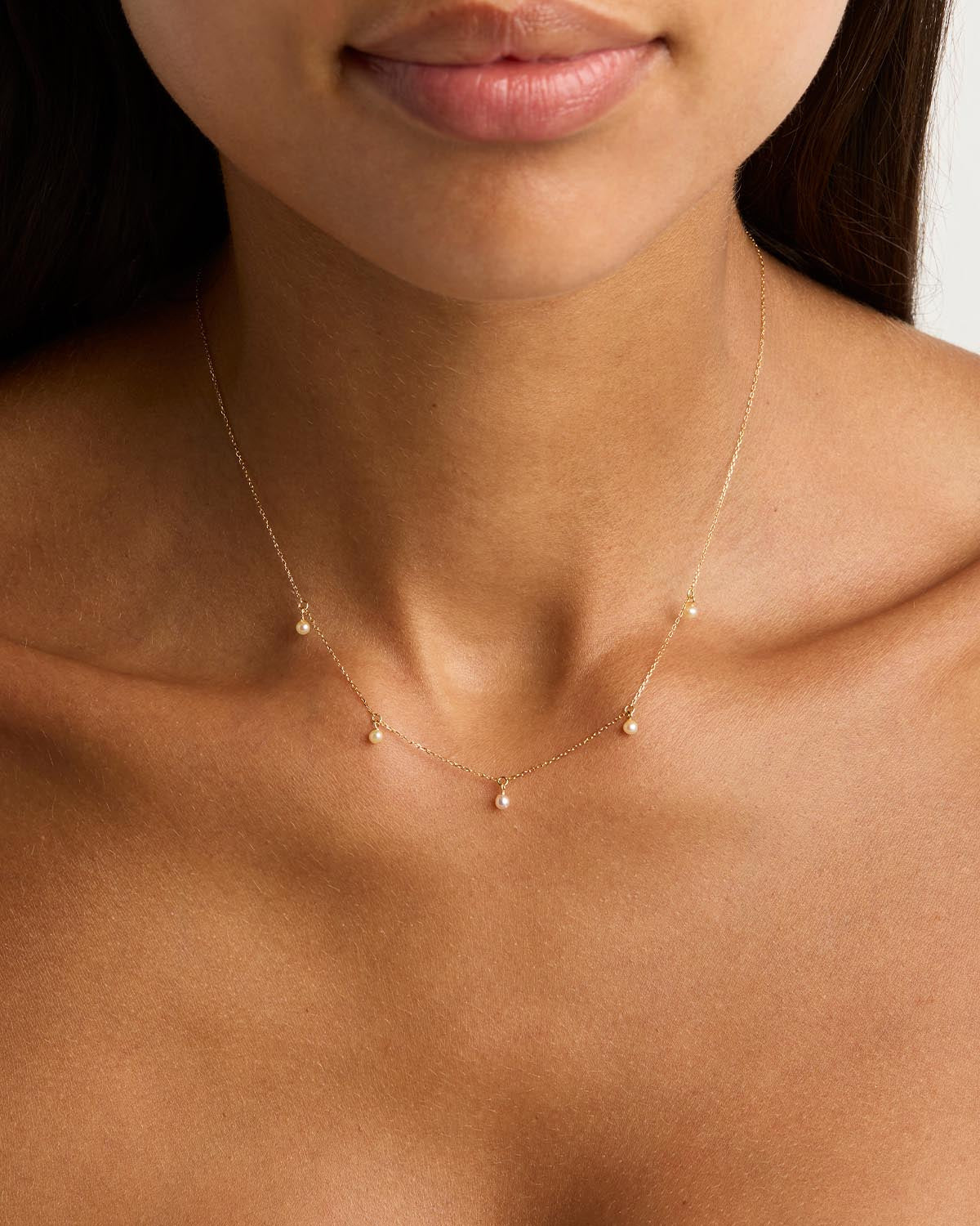 By Charlotte 14k Gold Peace Lover Choker