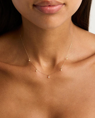 By Charlotte 14k Gold Peace Lover Choker