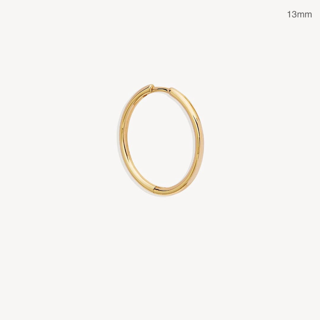 By Charlotte 14k Gold Purity Sleeper Single Hoop Earring