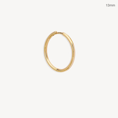 By Charlotte 14k Gold Purity Sleeper Single Hoop Earring