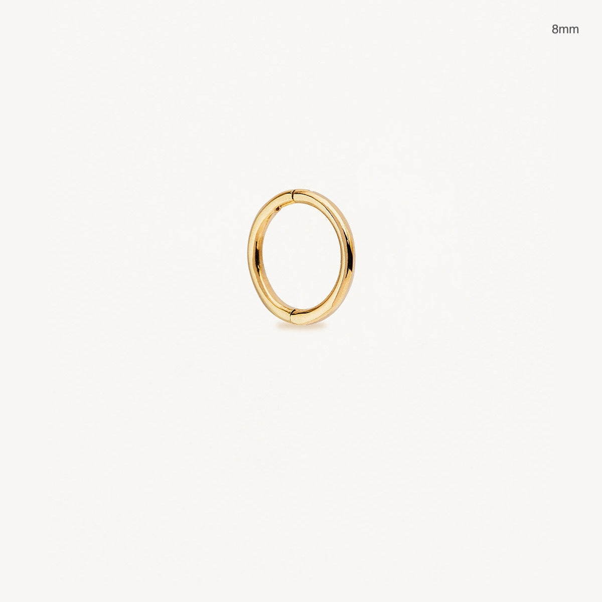 By Charlotte 14k Gold Purity Sleeper Single Hoop Earring