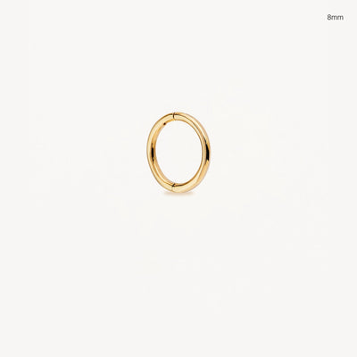By Charlotte 14k Gold Purity Sleeper Single Hoop Earring