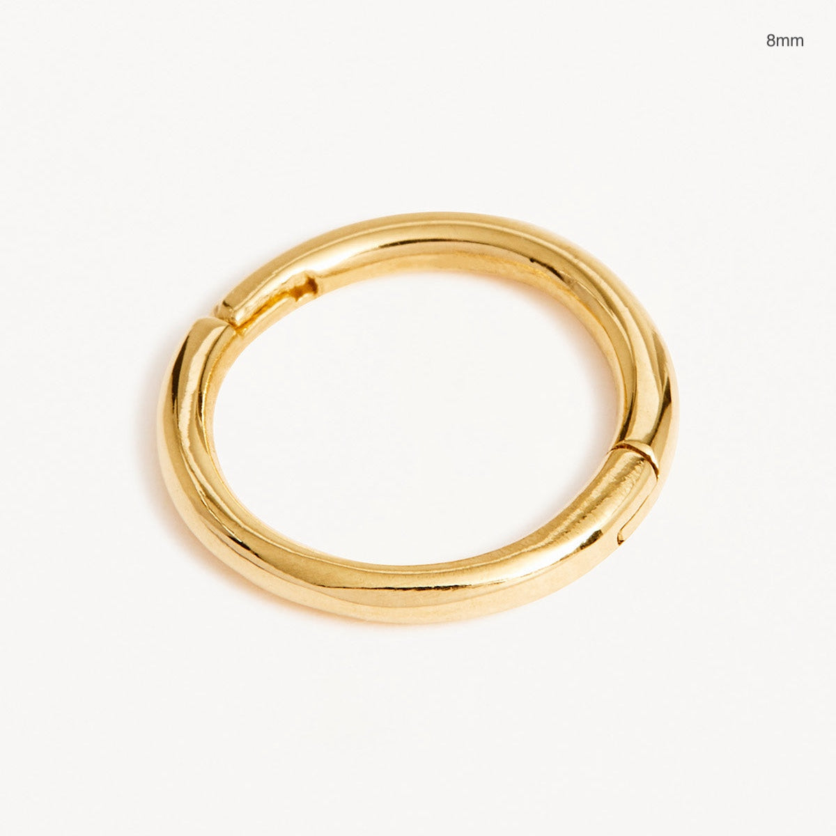 By Charlotte 14k Gold Purity Sleeper Single Hoop Earring