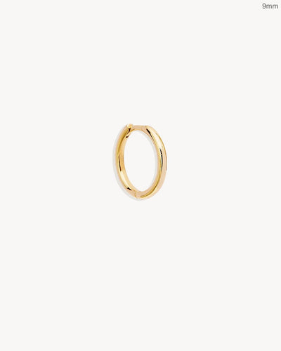 By Charlotte 14k Gold Purity Sleeper Single Hoop Earring