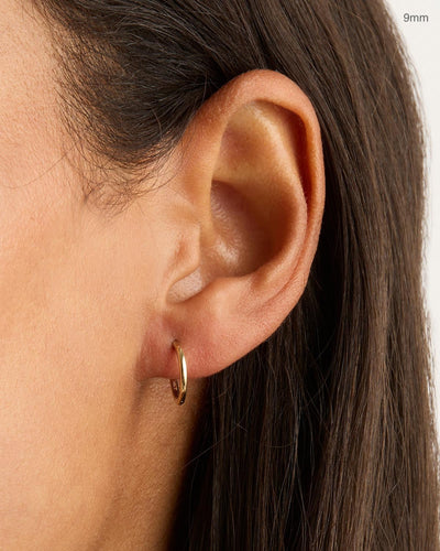 By Charlotte 14k Gold Purity Sleeper Single Hoop Earring