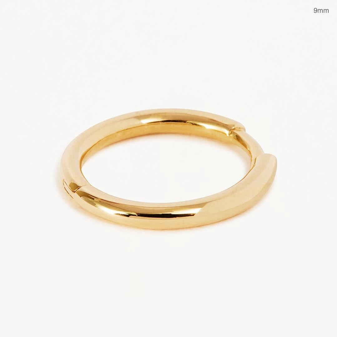 By Charlotte 14k Gold Purity Sleeper Single Hoop Earring