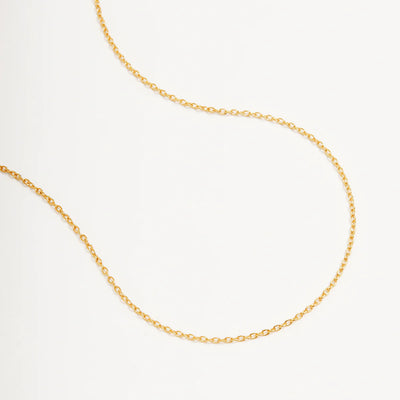 By Charlotte 18" Rolo Chain Necklace Gold or Silver