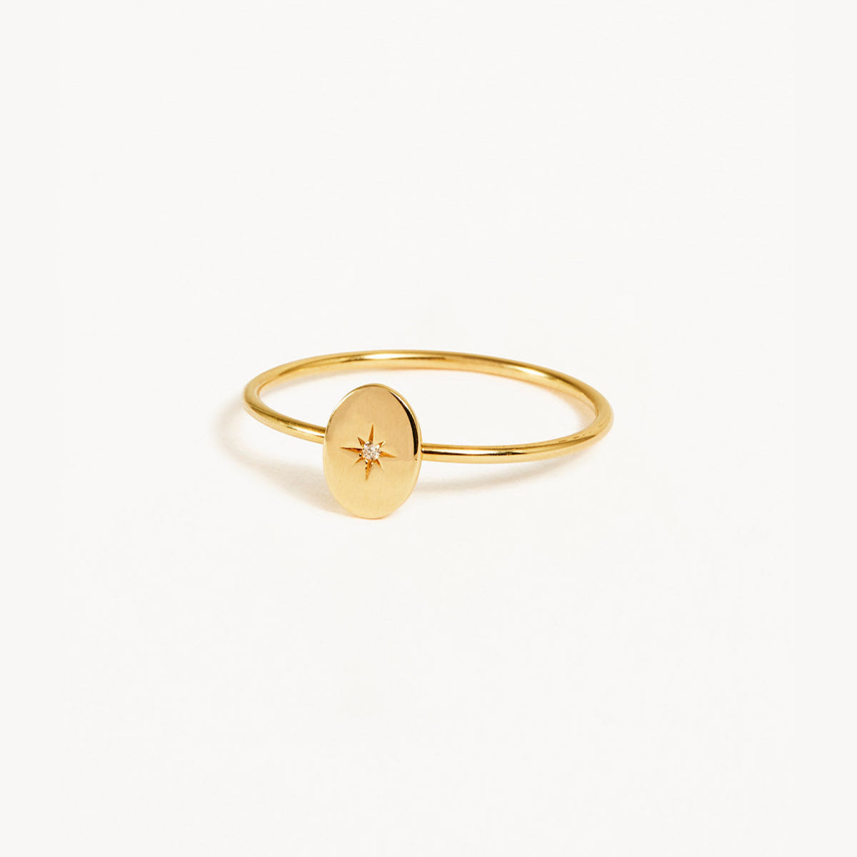 By Charlotte 14k Gold Shine Your Light Ring