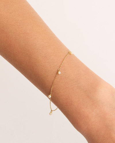 By Charlotte 14k Gold Peace Lover Bracelet
