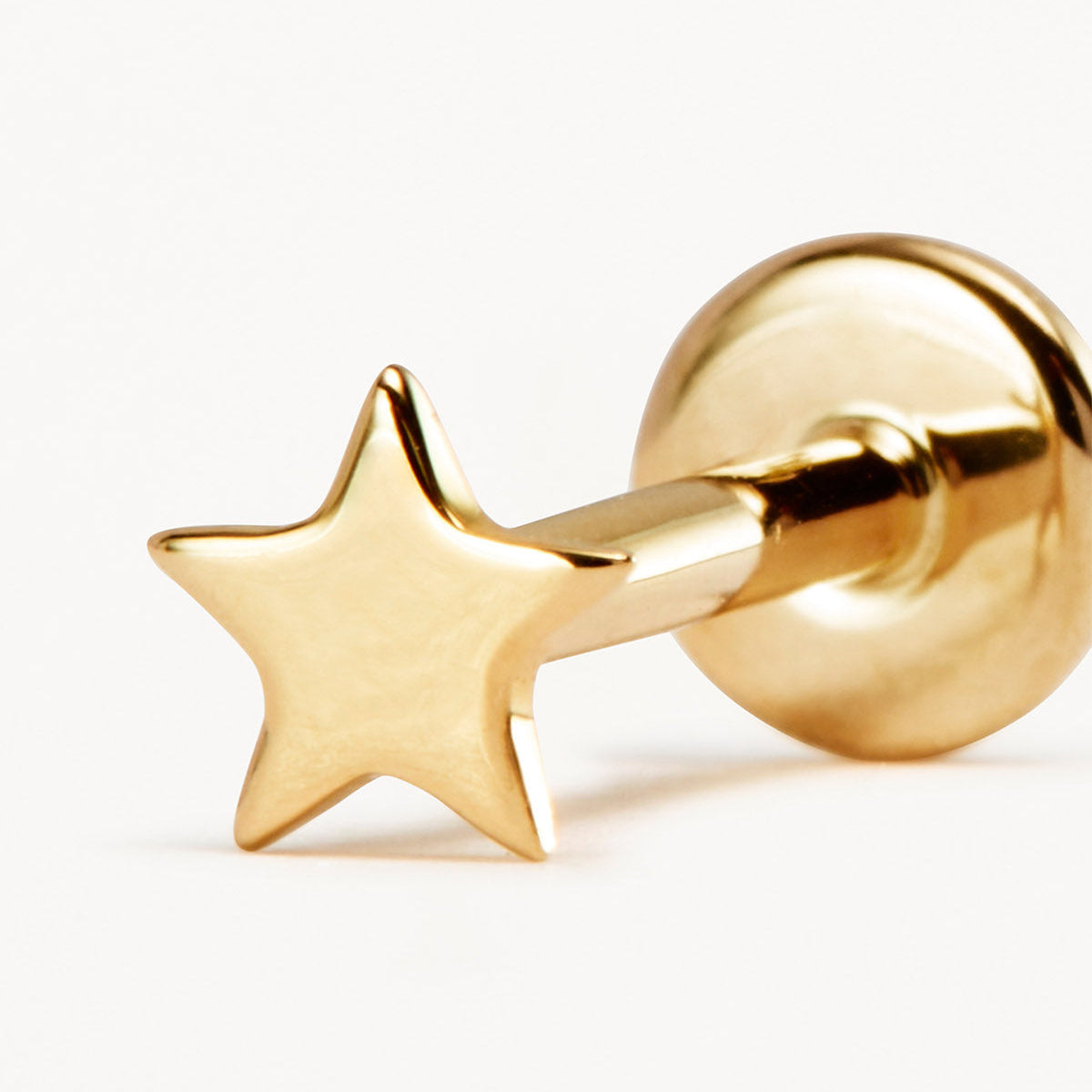 By Charlotte 14k Gold Stellar Cartilage Flatback Earring