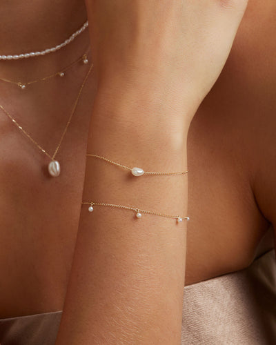 By Charlotte 14k Gold Tranquillity Bracelet