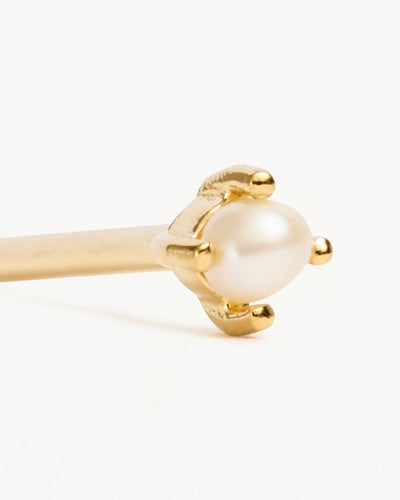 By Charlotte Moonlight Stud Earrings, Gold