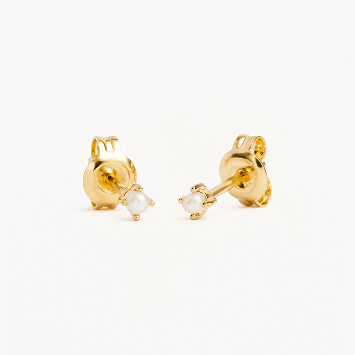 By Charlotte Moonlight Stud Earrings, Gold