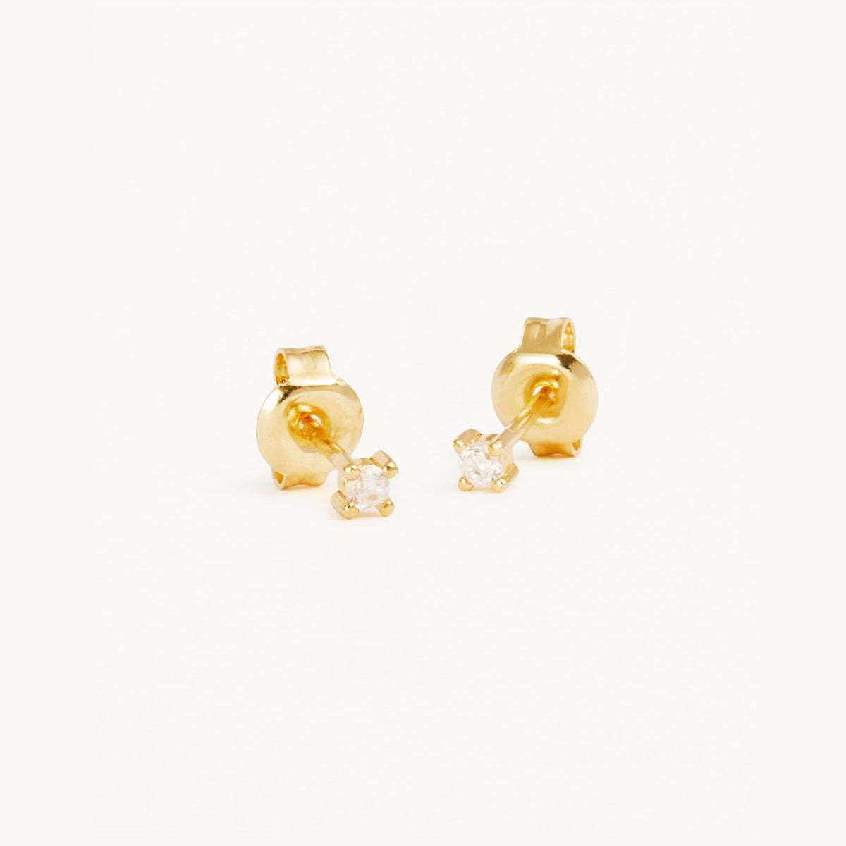 By Charlotte Pure Light Stud Earrings, Gold or Silver
