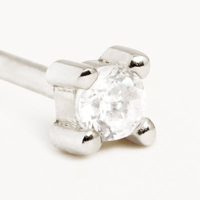 By Charlotte Pure Light Stud Earrings, Gold or Silver