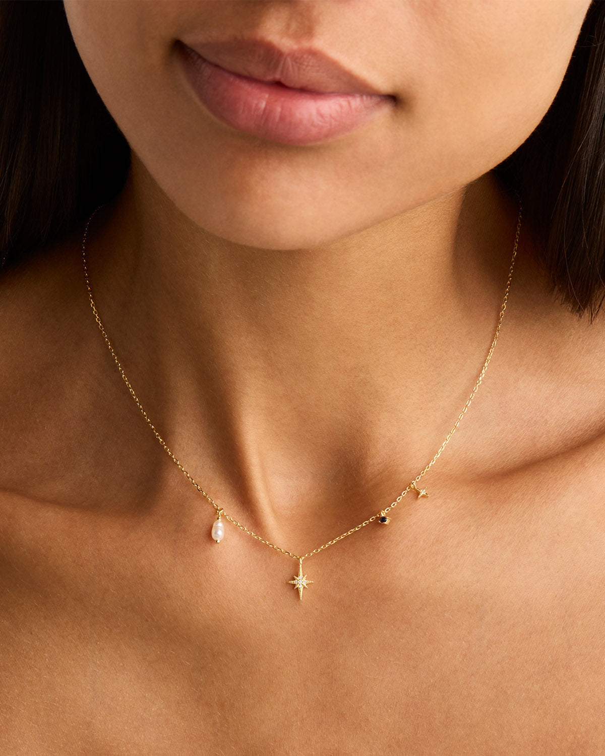 By Charlotte Stardust Choker, Gold
