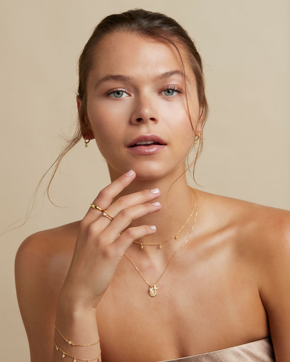 By Charlotte Starlight Bracelet, Gold