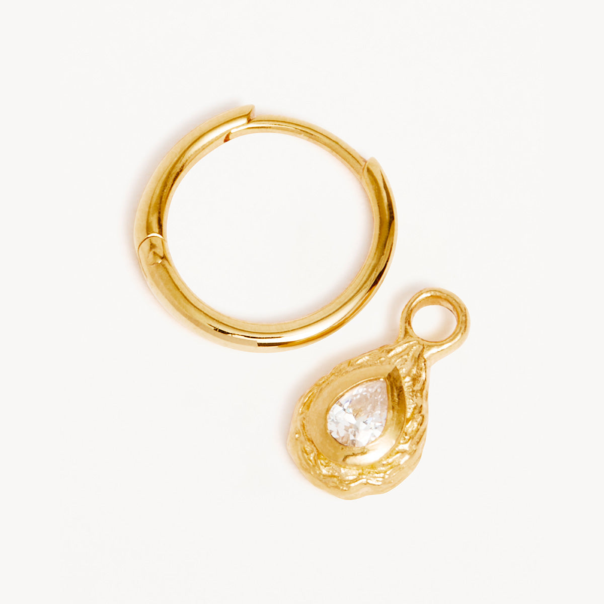 By Charlotte With Love Hoop Earrings, Gold