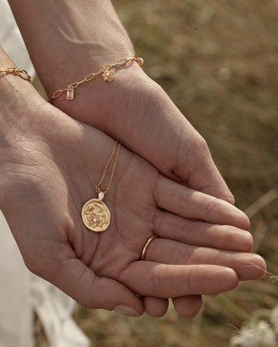 By Charlotte Bloom with Grace Bracelet, Gold