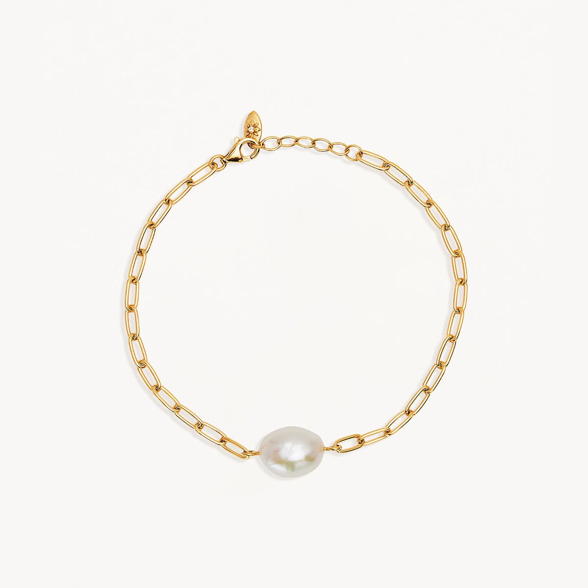 By Charlotte Breathe Pearl Bracelet, Gold or Silver