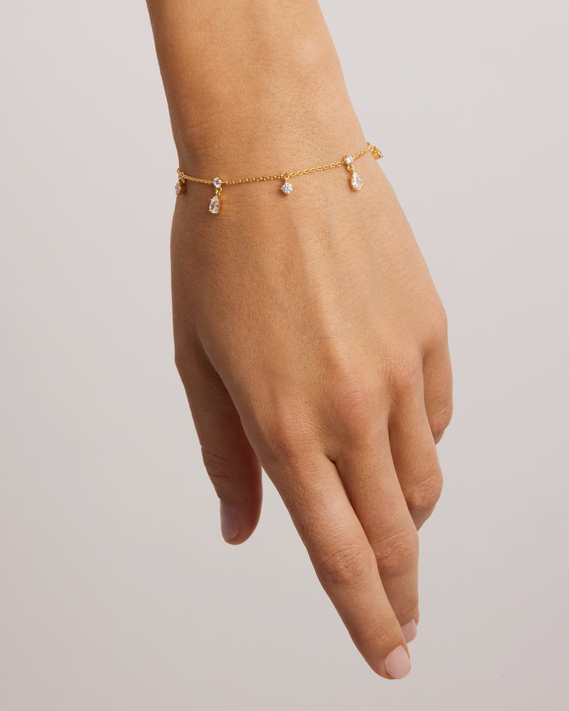 By Charlotte No Rain No Flowers Bracelet, Gold