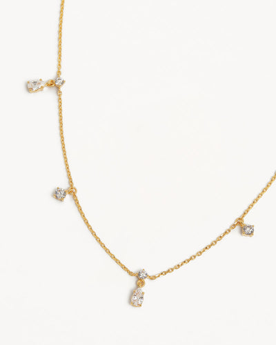 By Charlotte No Rain No Flowers Choker, Gold