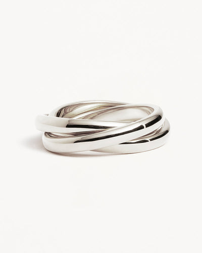 By Charlotte Now and Forever Ring, Gold or Silver