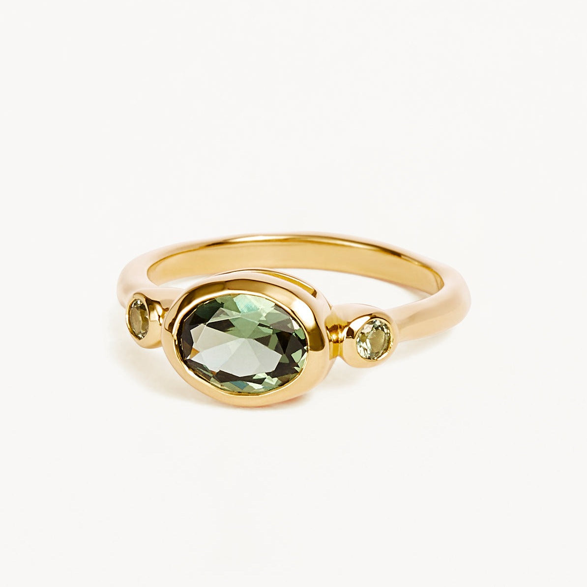 By Charlotte Radiant Soul Ring - Forest, Gold