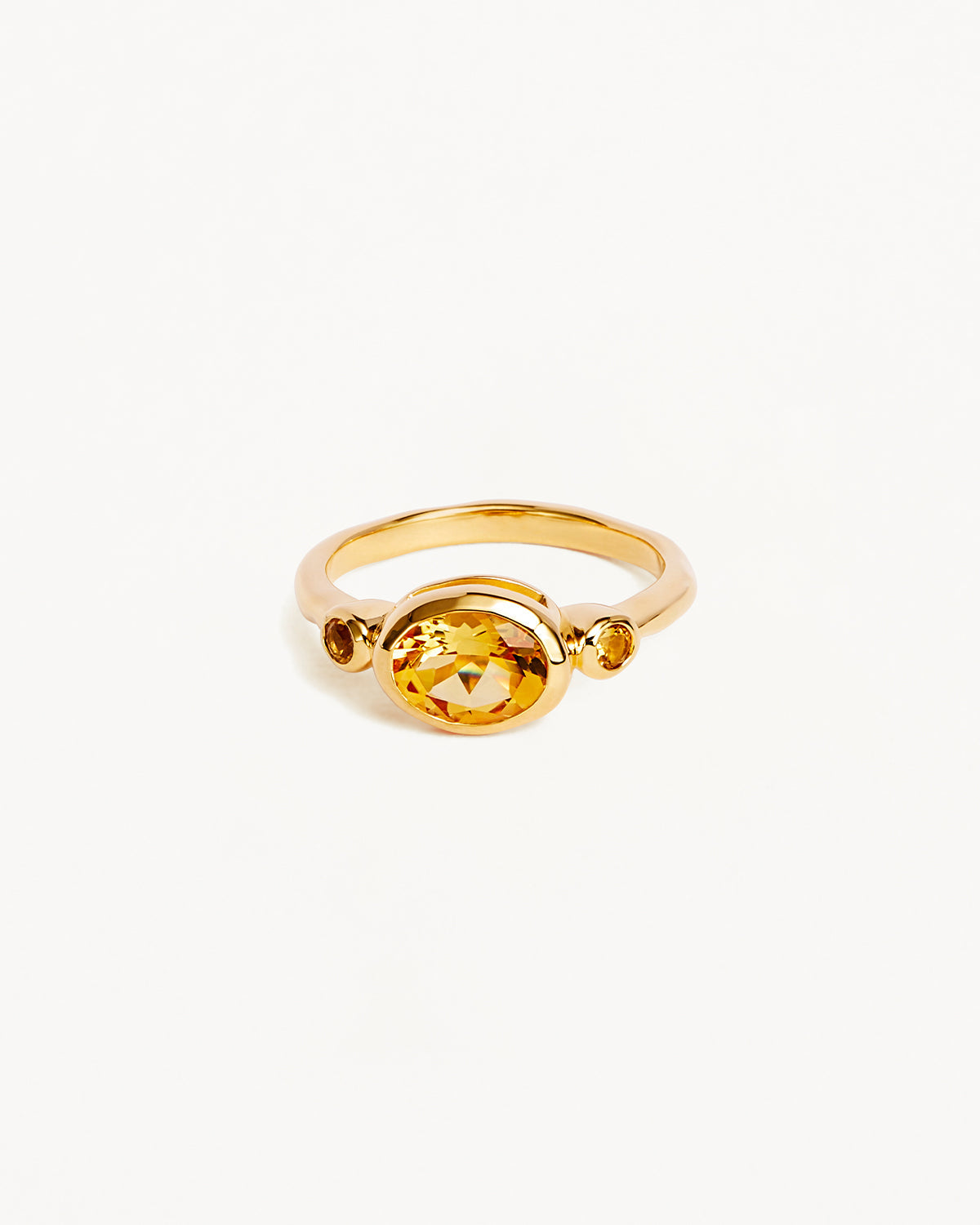 By Charlotte Radiant Soul Ring - Sun, Gold