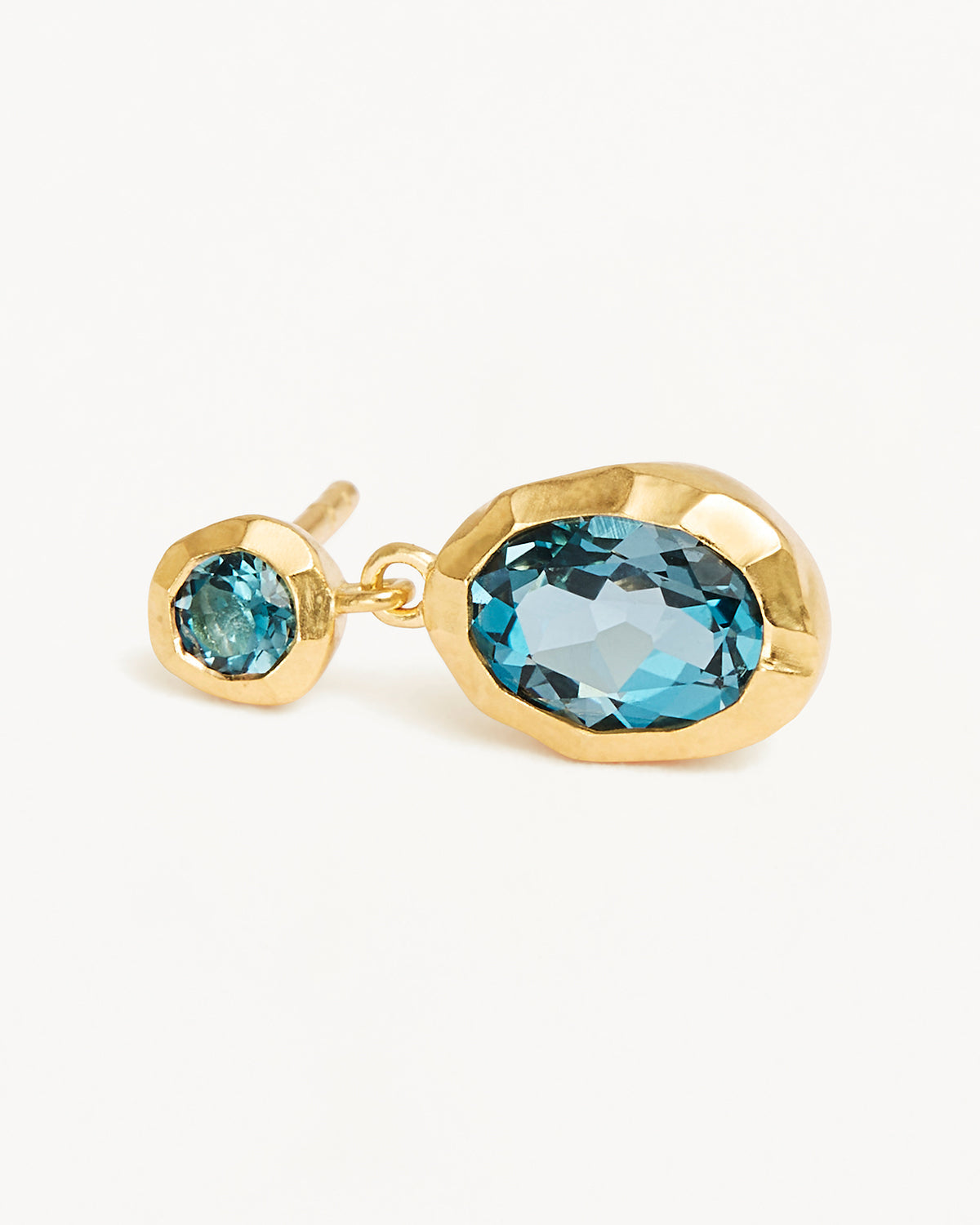 By Charlotte Sacred Jewel Topaz Earrings, Gold