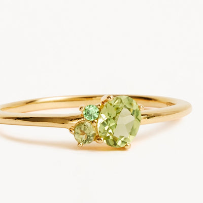 By Charlotte Kindred August Birthstone Ring, Gold or Silver