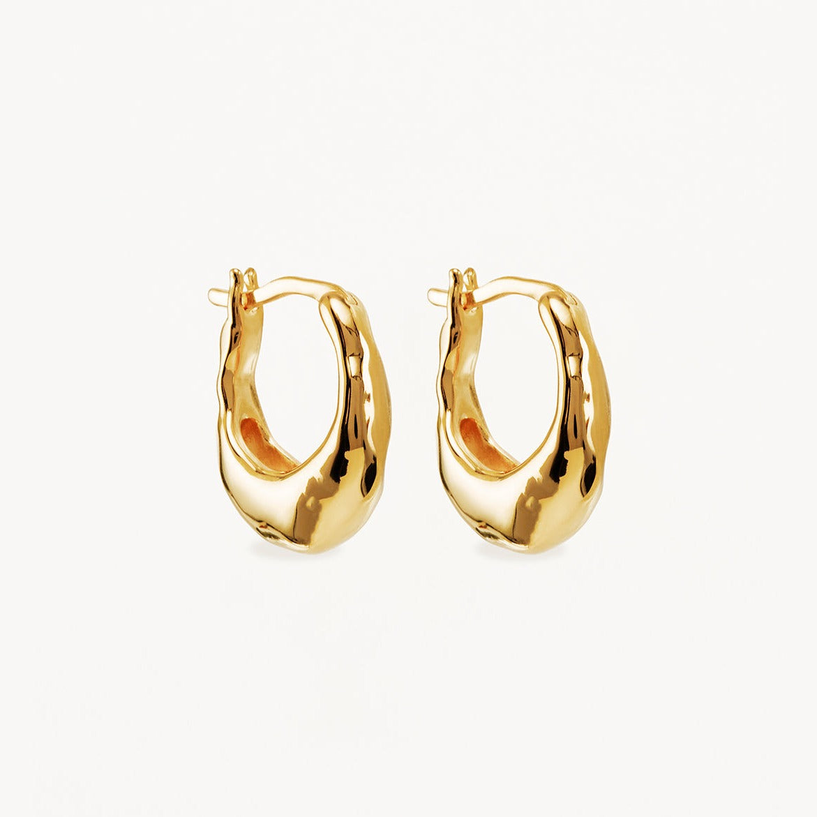 By Charlotte Radiant Energy Small Hoop Earrings, Gold or Silver