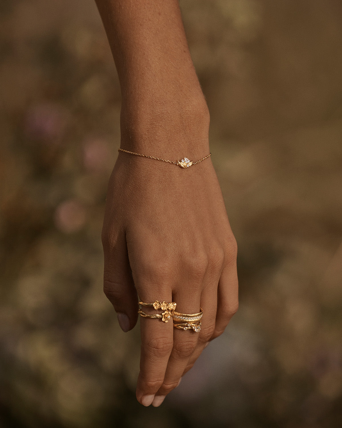 By Charlotte Through The Seasons Bracelet, Gold